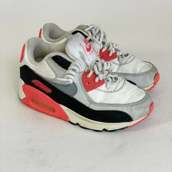 Nike Air Max 90 PS Youth Kids Running Athletic Sneaker Infrared 11C 307794-137 - Picture 1 of 8